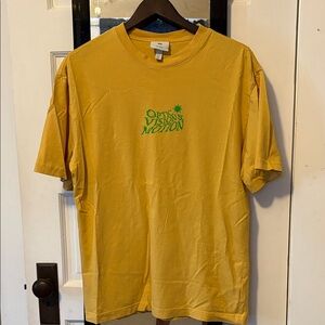 H&M Mustard Graphic Tee